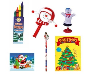 Christmas party bag toys for children