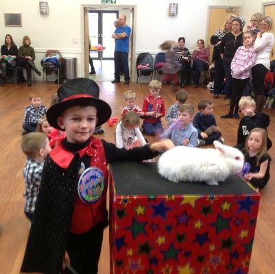 Derby childrens entertainer magic stuart kids party bestwood